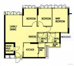 Blk 442 Jade Spring @ Yishun (Yishun), HDB 4 Rooms #481000371